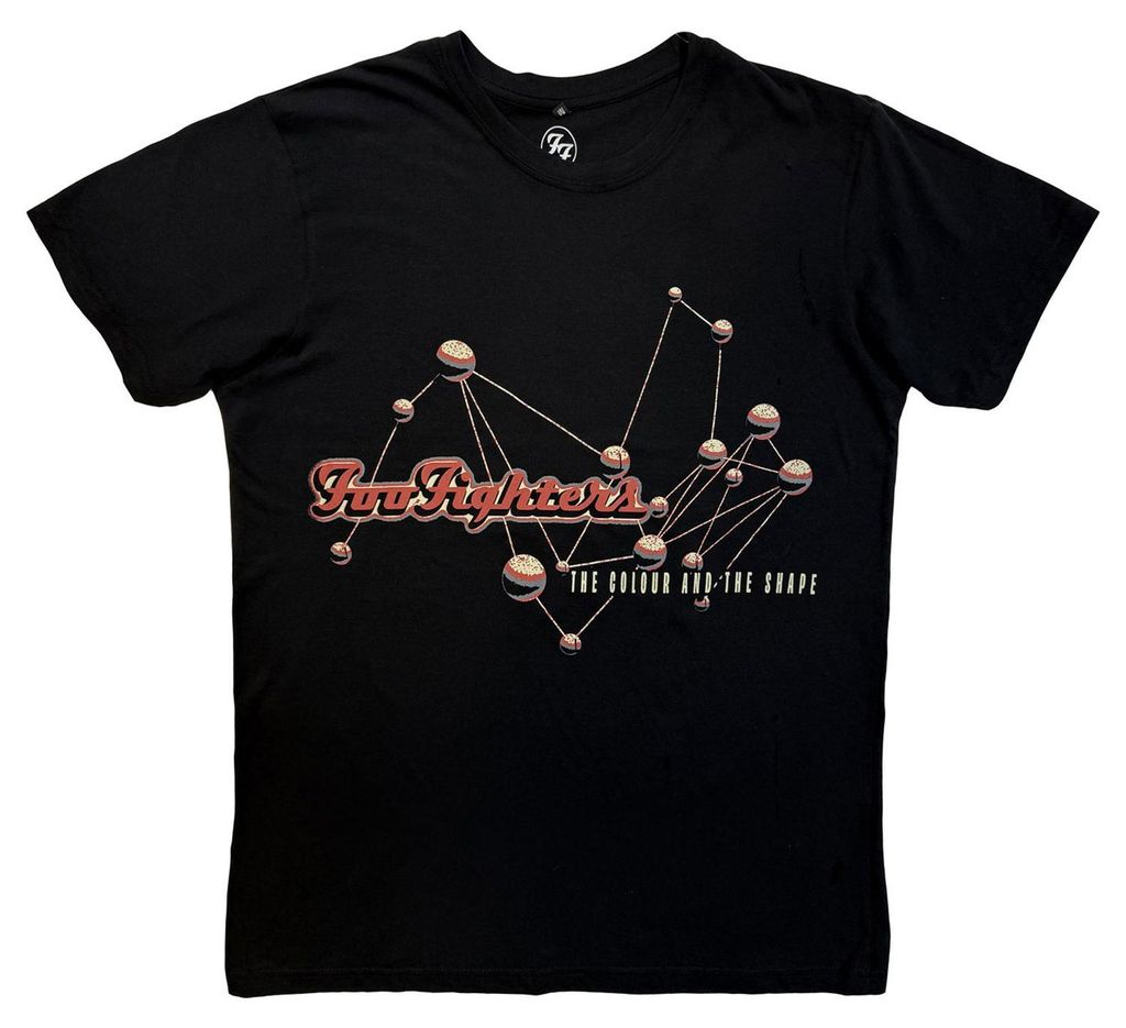 Foo Fighters - "The Colour & The Shape" T-Shirt für Herren/Damen Uni RO15704 (M) (Schwarz)