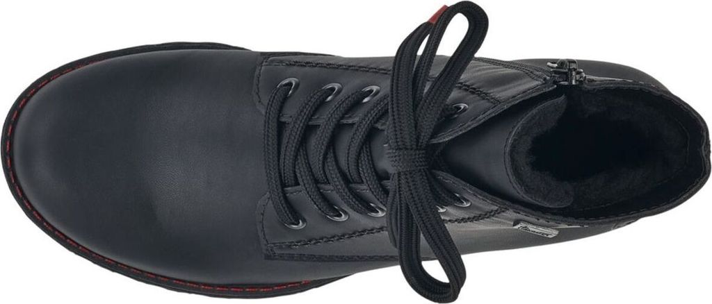 Rieker Schnürstiefel - Tiefschwarz Kunstleder Größe: 39 Produktbild 11
