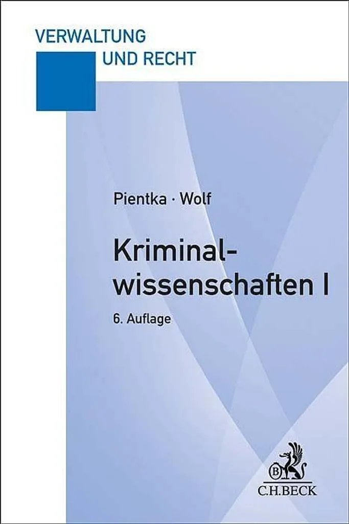 Manuel Kriminalwissenschaften I : Manuel de Criminologie et Droit