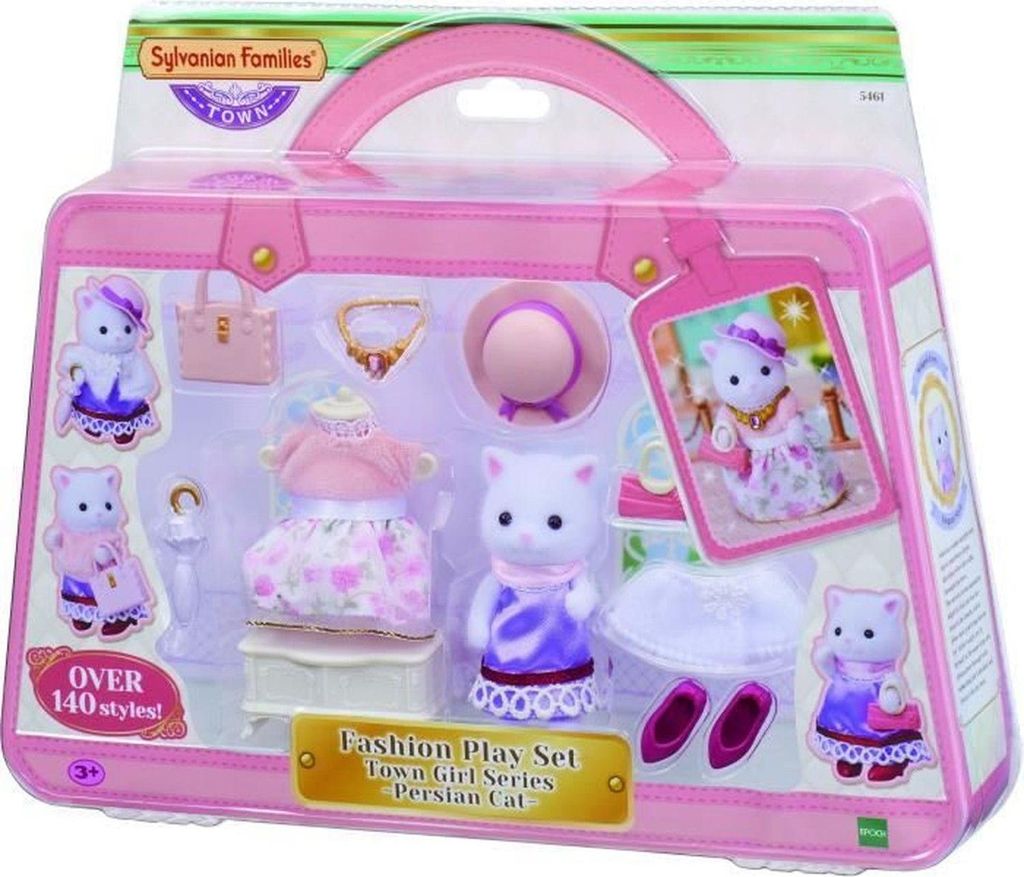 Sylvanian Families 5461, 3 Jahr(e), Mehrfarbig, Polyvinylchlorid (PVC), Polystyrene, Thermoplastisches Elastomer (TPE)