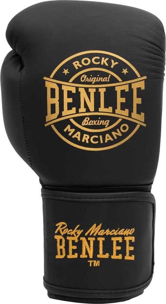 Benlee Wakefield Lederboxhandschuhe Schwarz 12 oz Schwarz Produktbild 