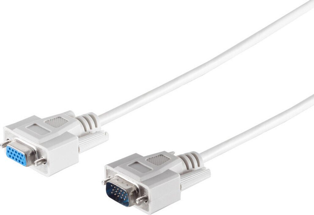 VGA-Monitorverl. 15pol HDD-St/15pol HDD-Buchse1,8m