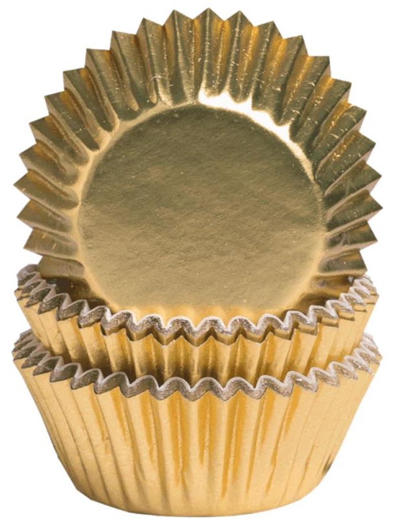 Capsule per cioccolatini dorate, 75 pezzi, capsule per Immagine del prodotto 