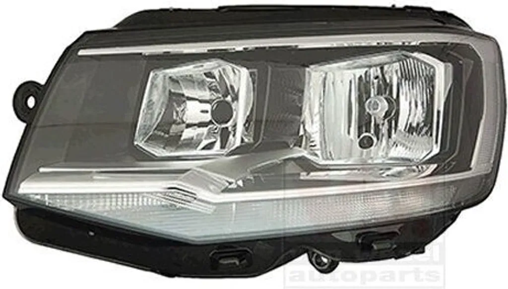 Van Wezel Phare gauche pour VW Multivan T5 Transporter - Optique OEM