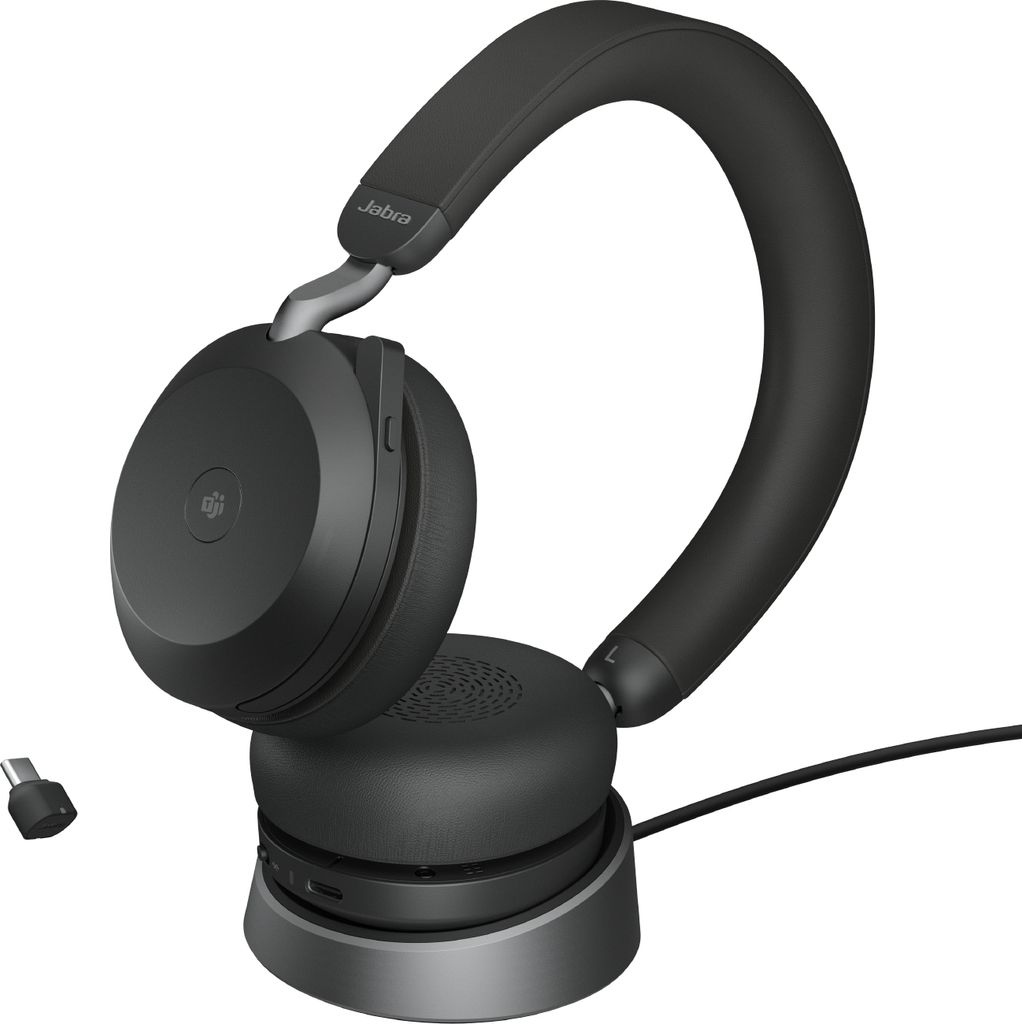 GN Jabra Evolve2 75 - Headset - On-Ear - Bluetooth - Produktbild 