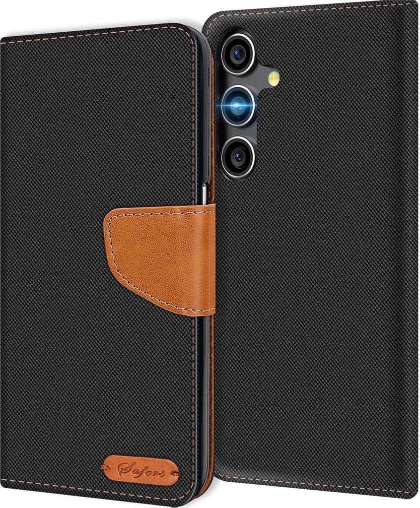 Klapp Hülle Samsung Galaxy S24 FE Handyhülle Tasche Flip Case Schutz Hülle Book Cover