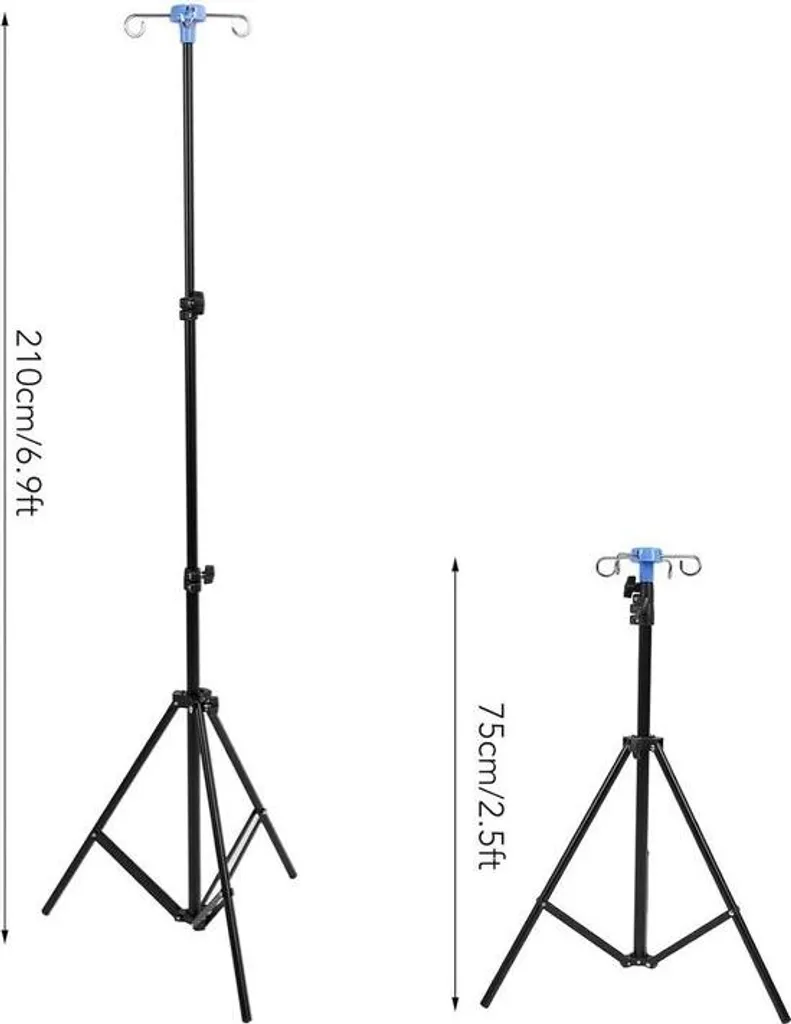 Porte-perfusion stable et compact : la solution pour soins à domicile