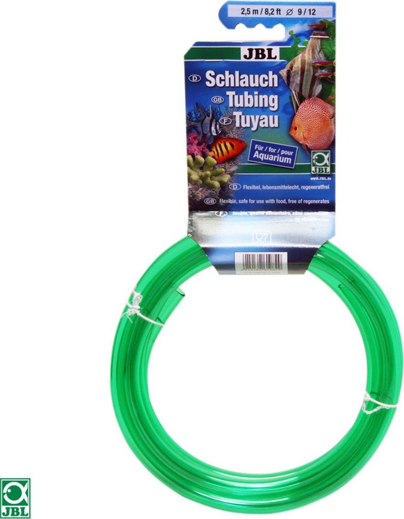JBL Aquaschlauch GRÜN 9/12 (2,5m)