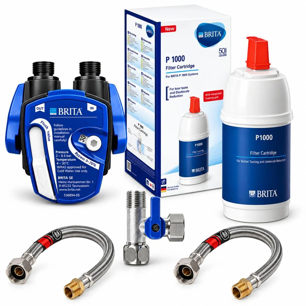 BRITA Wasserfilter Untertisch Komplettset P1000 – Produktbild 