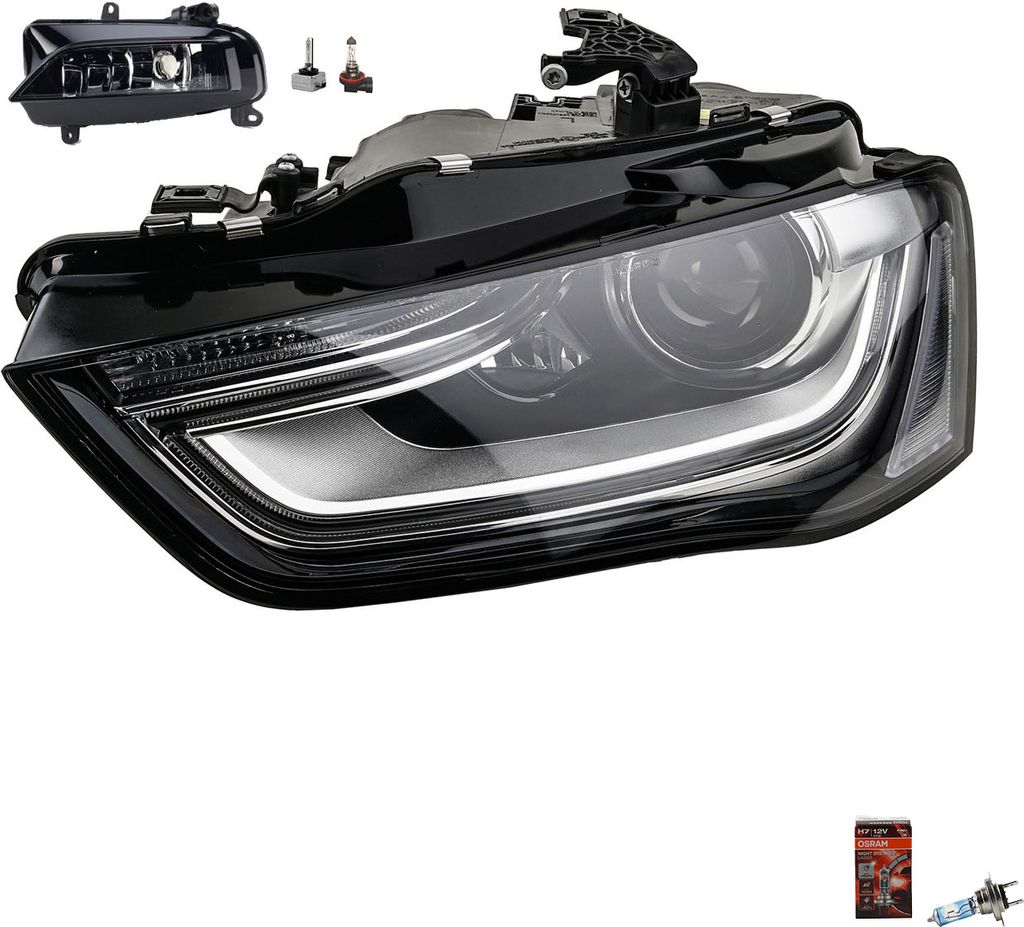 Scheinwerfer Osram Xenarc Night Breaker Laser passend für Audi A4 8K Li. 02/12- 8K0941753 8K0941699A Johns