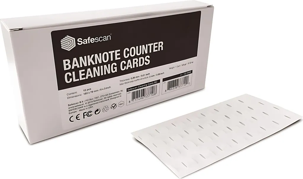 Réparer les Bourrages de Compteuse de Billets : Kit Nettoyage Safescan