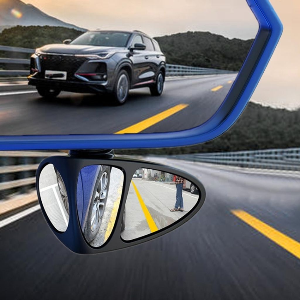 3R-146 3 in 1 Auto-Rearview Auxiliary Blind Spot Spiegel Rückansicht 146 Vorderradspiegel für rechte Seite