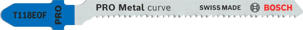 Lame de scie sauteuse PRO Metal curve T118EOF, 83 mm, 5 Image du produit 