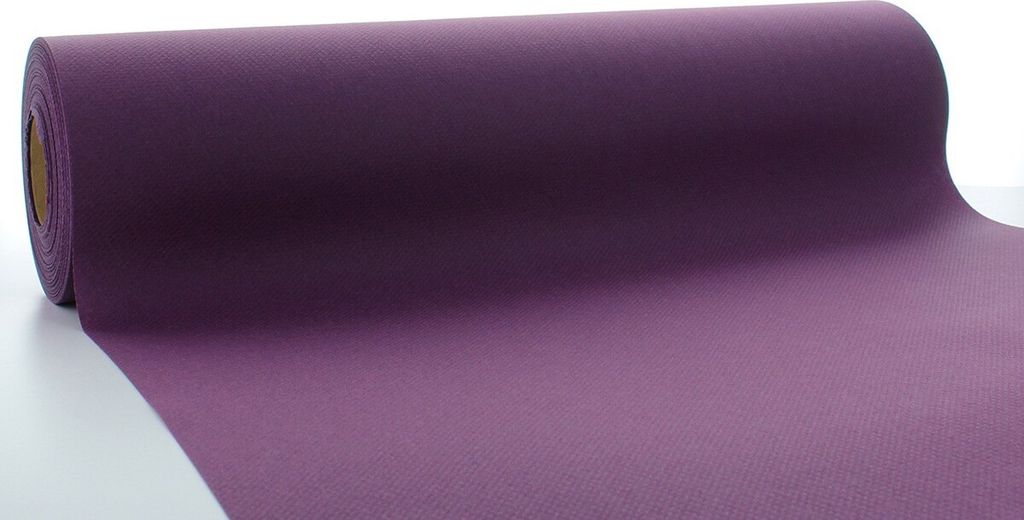 Airlaid Tischläufer Amethyst, 40 cm x 24 m , 1 Stück - Mank