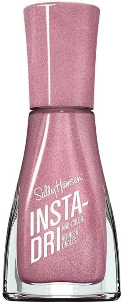 Vernis à Ongles Métallisé Sally Hansen Insta-Dri Coloris Rose Argenté