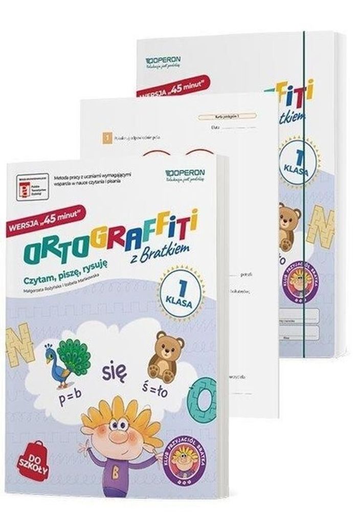 Ortograffiti z Bratkiem Wersja 45 minut 1 Zestaw dla Imagen del producto 