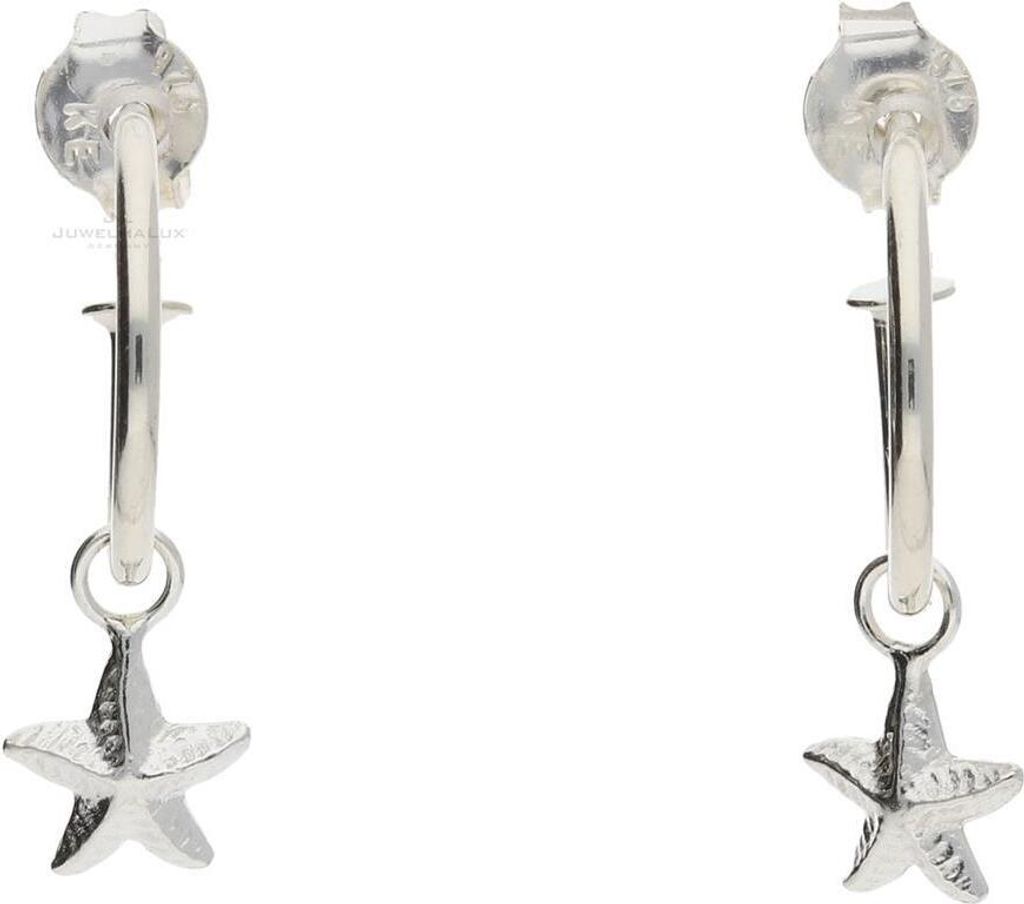 JuwelmaLux Seestern Halbcreolen 925/000 Sterling Silber Produktbild 