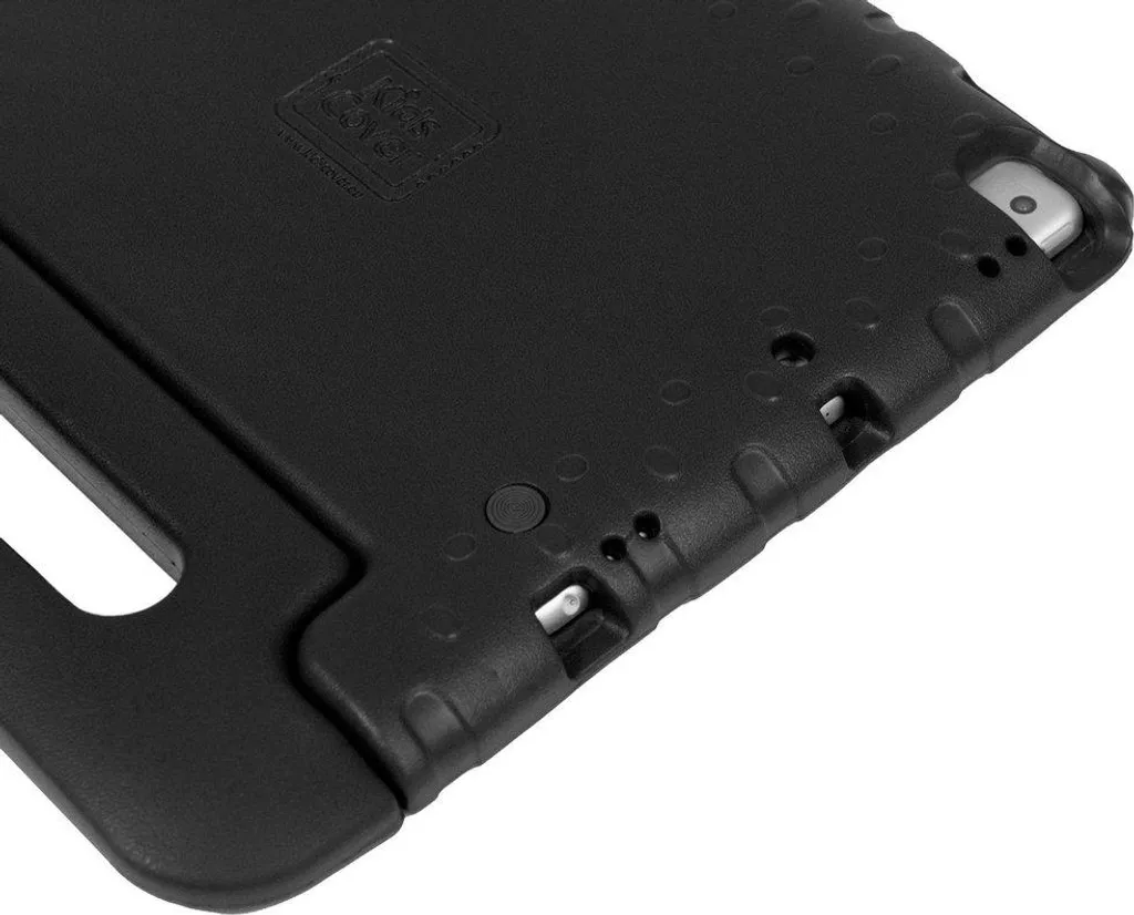 KidsCover Coque iPad 10.2 Pouces pour Enfant Noire - Protection Robuste