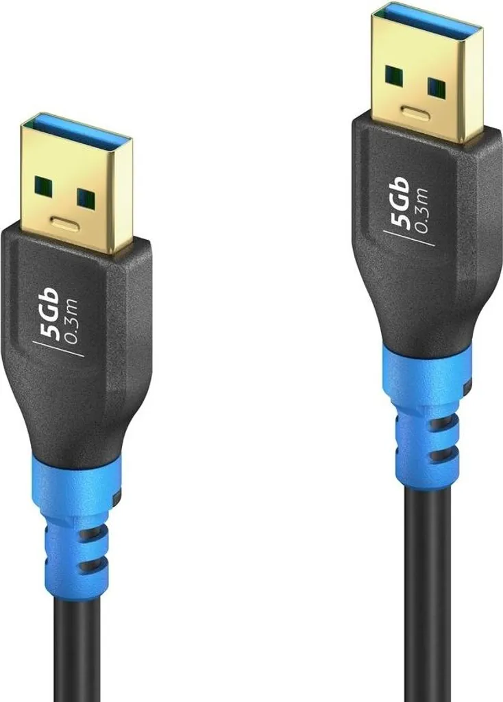 Cavo USB 3.2 PureLink FI-U310-003 Maschio-Maschio 0.3m Nero FlexInstall