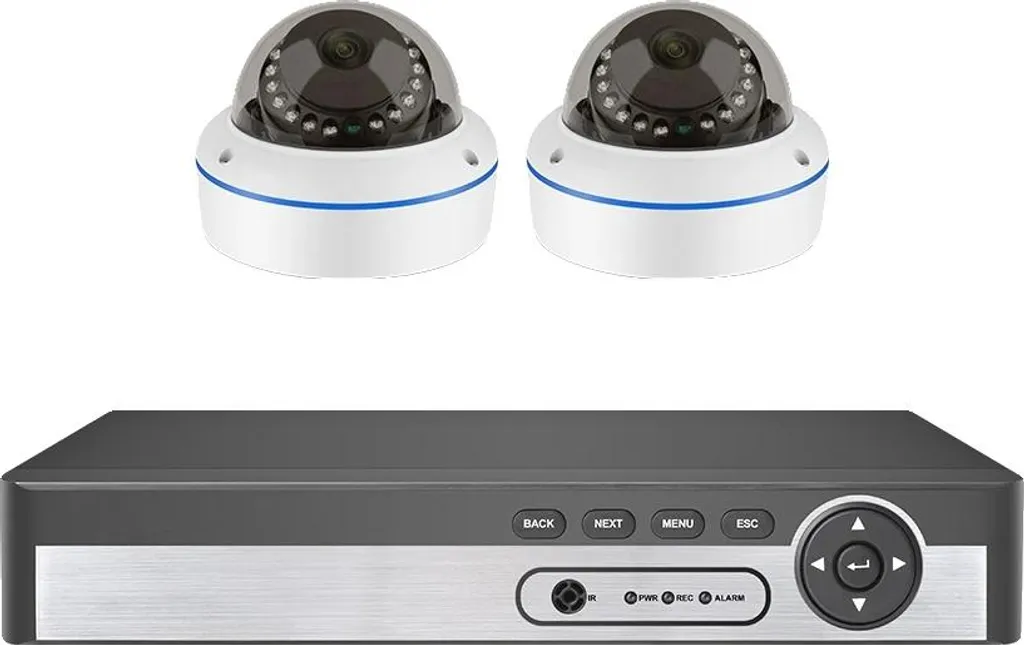 Vidéosurveillance 5MP avec HDD 1 To : Protégez votre Intérieur du Vol