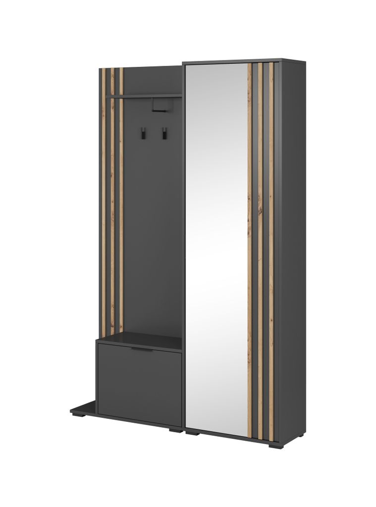 MOEBLO Flurgarderobe JOHN – Kompaktgarderobe ohne Produktbild 