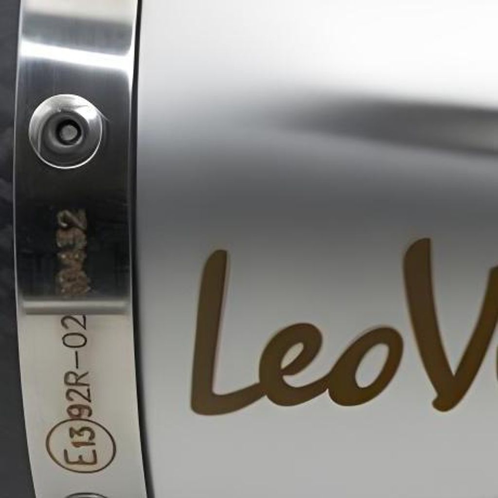 Endschalldämpfer LeoVince Auspuff-Ersatzteil 10432, Edelstahl, Ø 45mm für LV ONE EVO