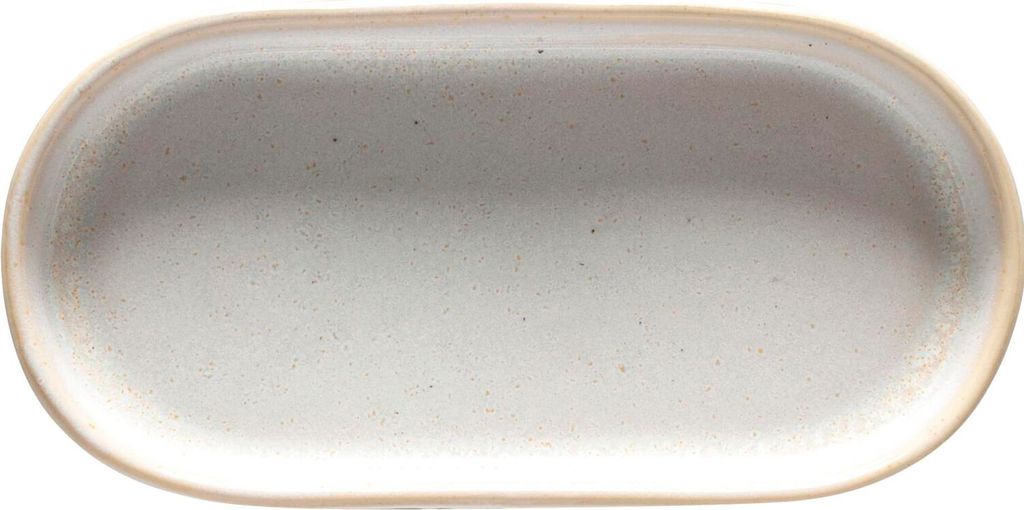 COSTA NOVA Notos Teller flach, oval, dune path, Länge: 186 mm