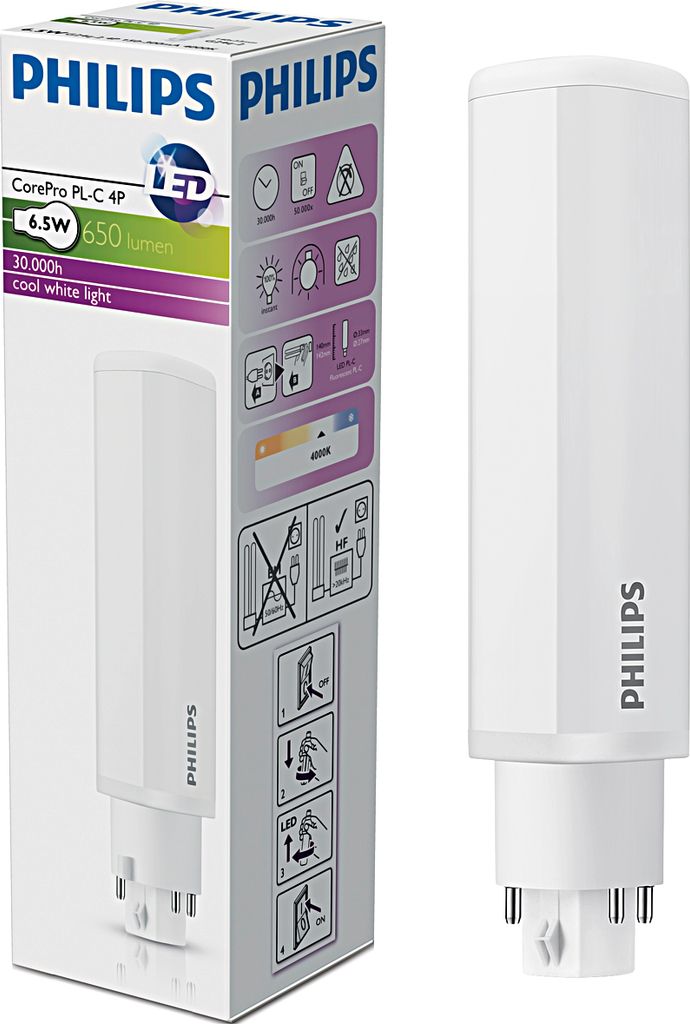 A product box and the product itself are displayed side-by-side.