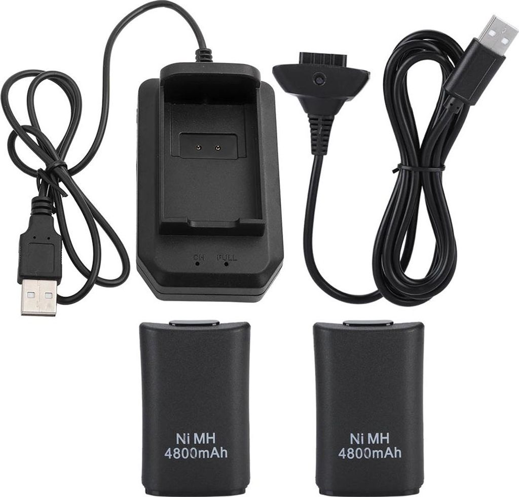 Für 360 Wiederaufladbarer Akku 4800 mAh Ersatzakku für 360