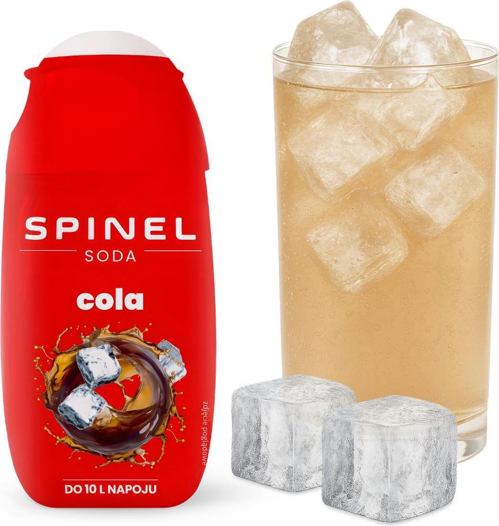 Spinel Soda Cola Sirup 65ml, 1 Stück für SodaStream Wassersprudler