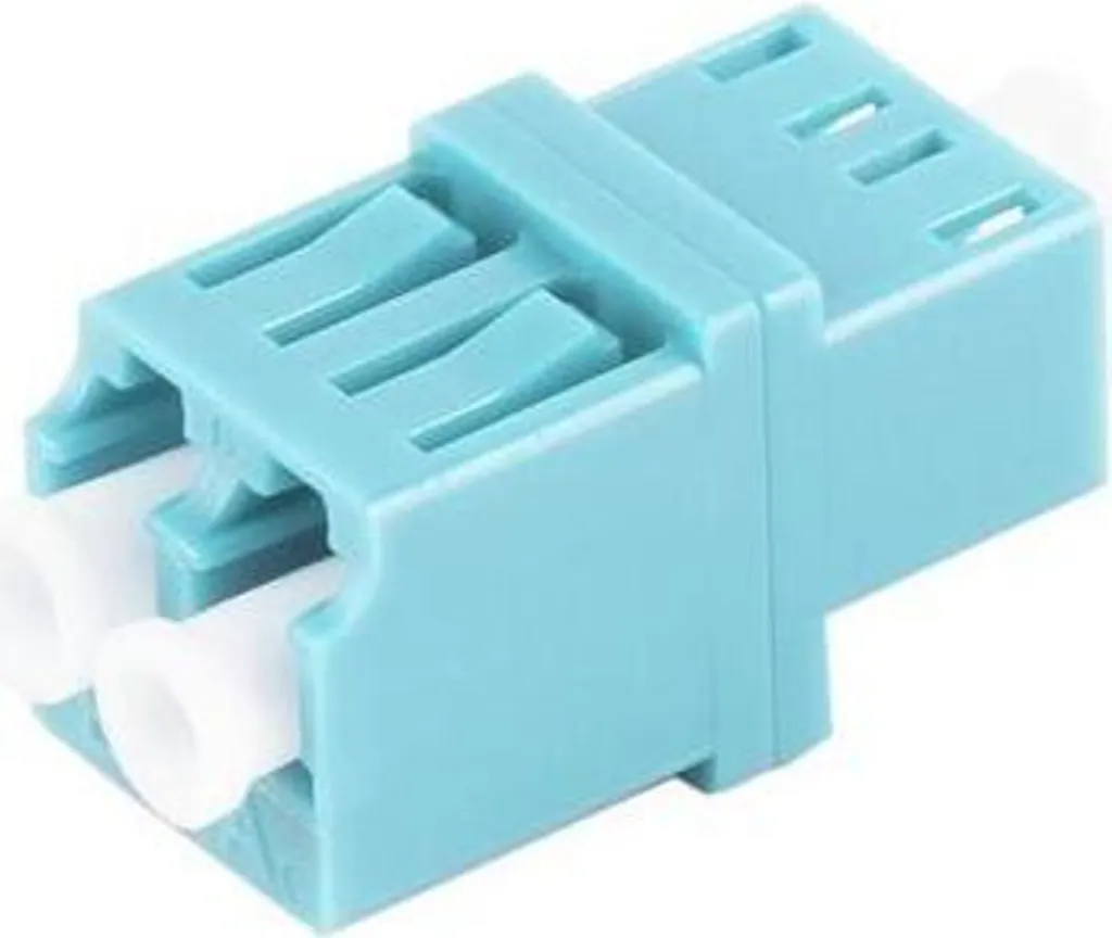 Connecteur LWL LC-LC Duplex shiverpeaks BASIC-S Aqua - Réf BS07-60022