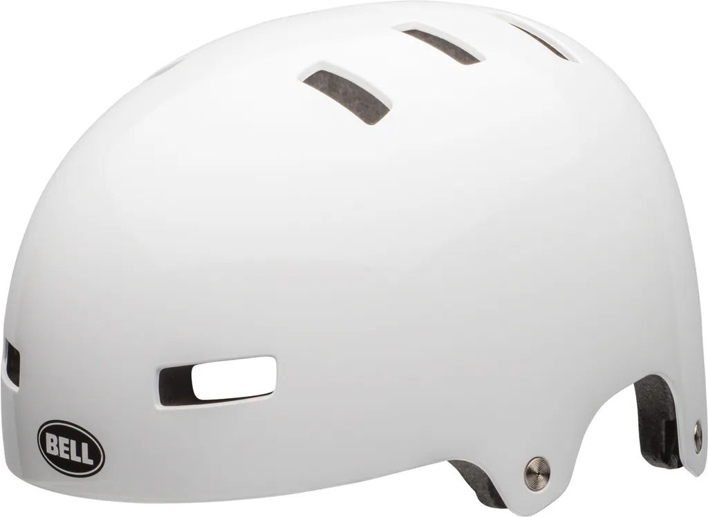Bell Local Casque de Vélo Blanc M avec système d'ajustement Action Fit