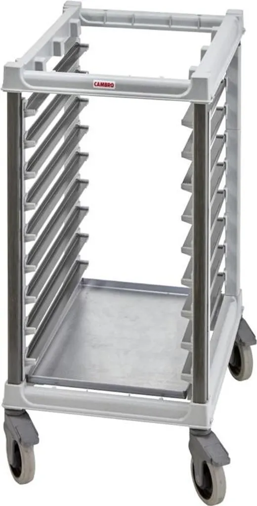 Chariot Cambro Ultimate semi-haut anticorrosion pour plaques 600x400
