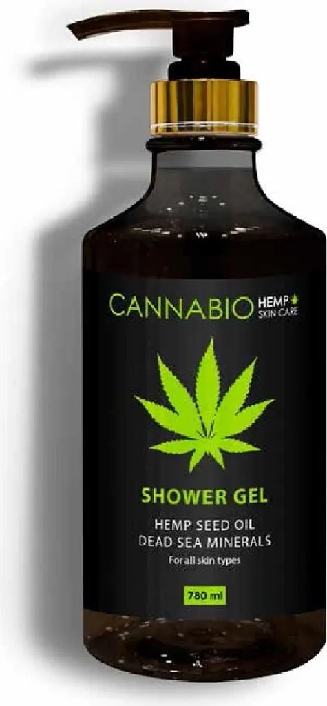 Crème de douche nourrissante huile de chanvre peaux sèches