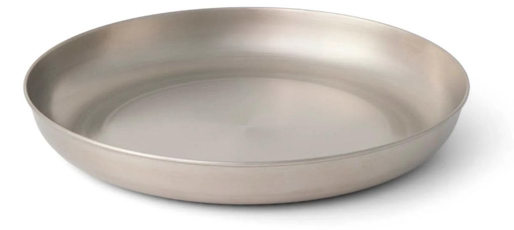 Sea to Summit Detour Plate – Campingteller aus Edelstahl - Beluga Black Beluga Black
