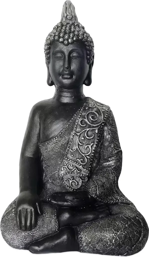 Statue de Bouddha assis grand format pour décoration extérieure