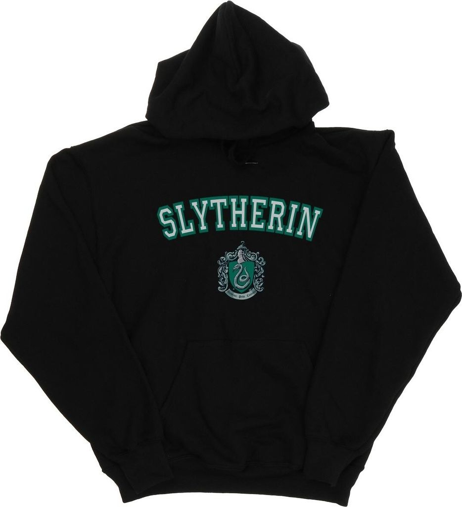 Harry Potter - "Slytherin" Kapuzenpullover für Herren BI12305 (3XL) (Schwarz)