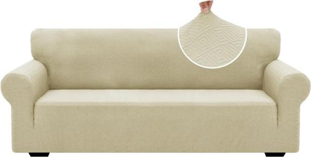 3-Sitzer-Sofabezug mit Armlehnen, universeller Produktbild 