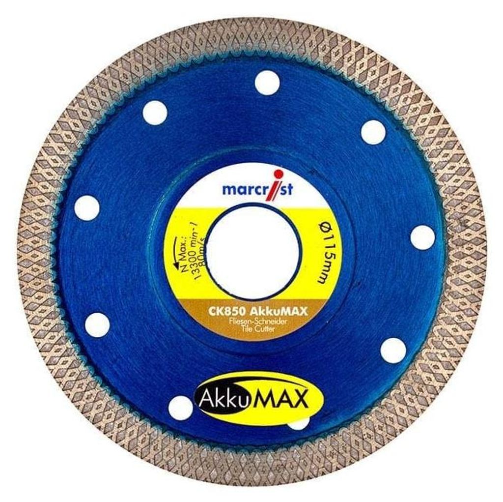 Marcrist CK850 AkkuMAX Disco diamantato per piastrelle e Immagine del prodotto 