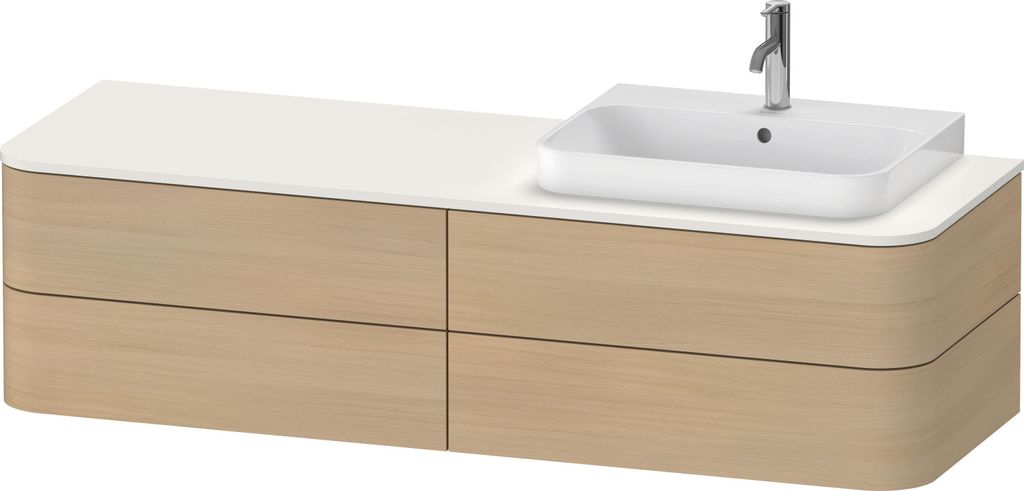 DURAVIT HP4973R71710010 WTU HappyD2+ wandh.,408x1600x550mm