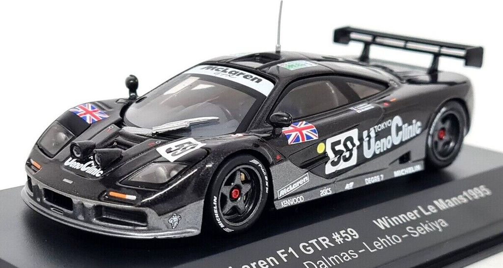 McLAREN F1 GTR #59 Gewinner der 24h von Le Mans 1995 DALMAS / SEKIYA /LEHTO, IXOLM1995, Maßstab1/43, IXOMODELS