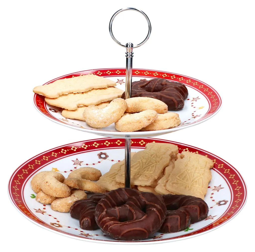 Vaisselle de Noël avec Étagère Gain de Place pour Table de Fêtes - 3