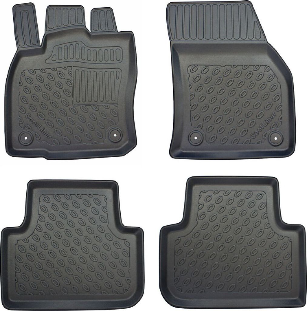 Z534386 TPE-GummiFußmatten passend für VW Golf 7 Sportsvan 05.2014-12.2020