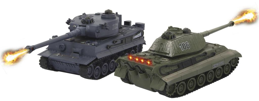 Panzer Tiger gevechtsset, schaal 1:28, 2,4 GHz Productafbeelding 