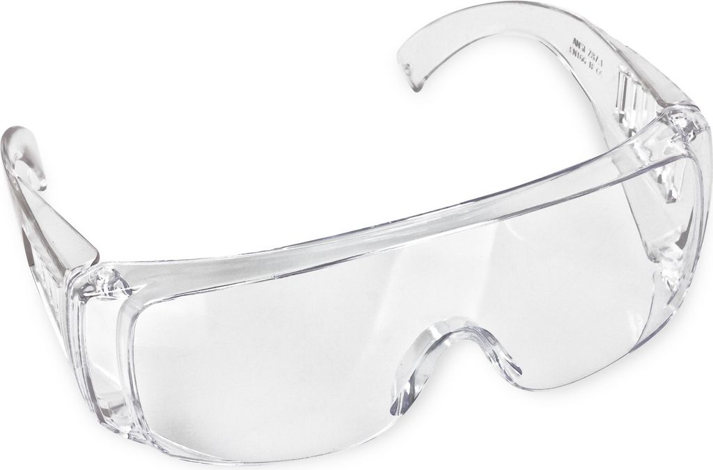 Schutzbrille Überbrille Transparent 1 Stück Produktbild 