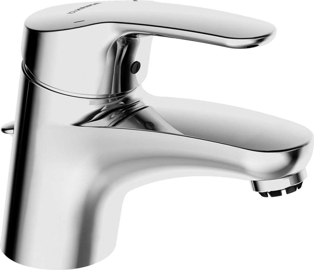 Hansa Waschtisch-Einhebelmischer HANSAMIX mit Ablaufgarnitur, Einloch, 2,4kg