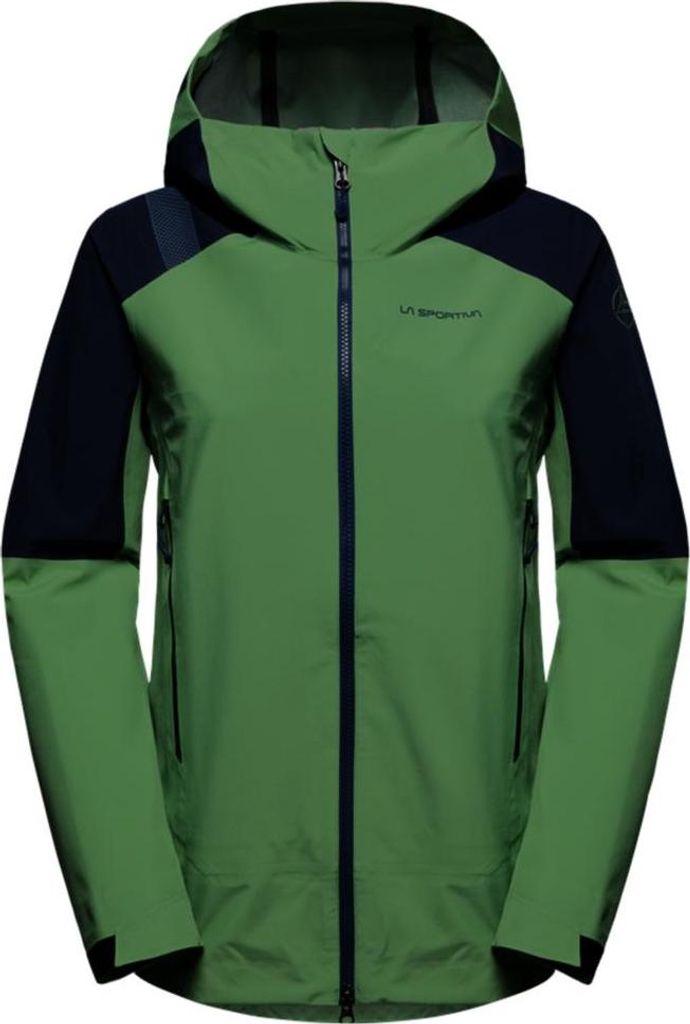 Crest Evo Shell Jkt W, Ski Mountaineering Jacke, Damen - La Sportiva, Größe:S, Farbe:E37B46-Aspen Green/Night Sky