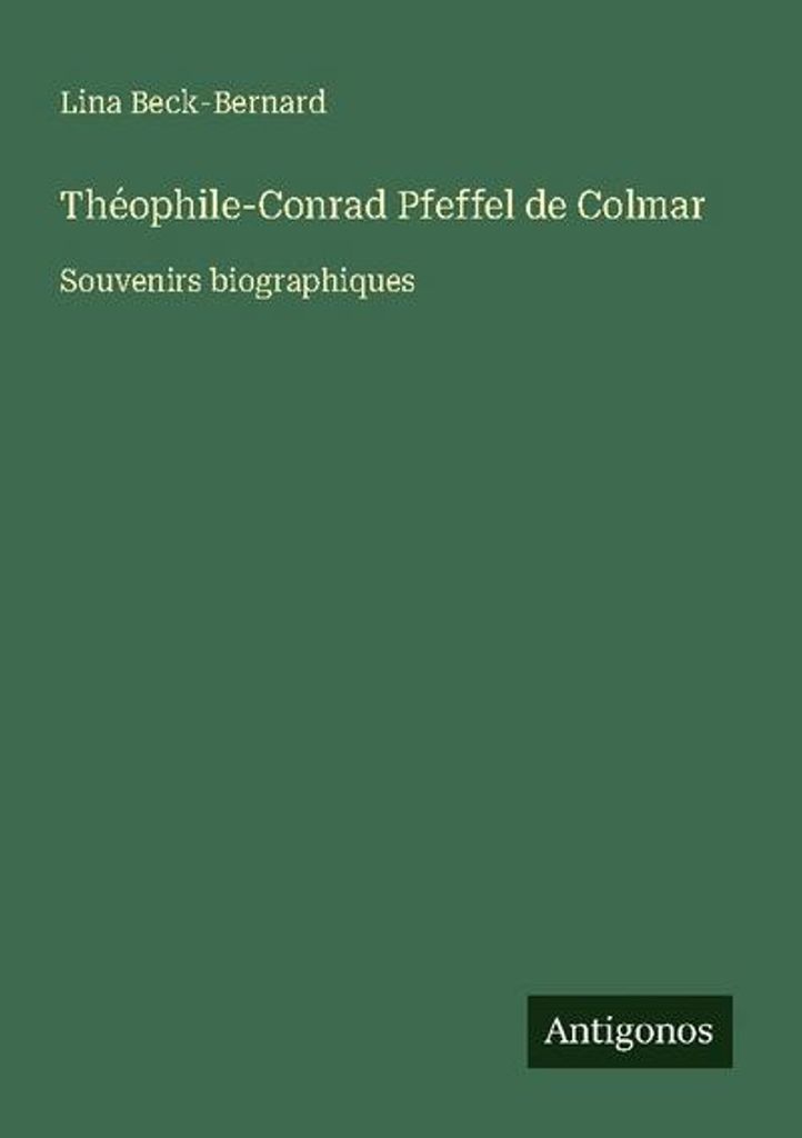 Théophile-Conrad Pfeffel de Colmar