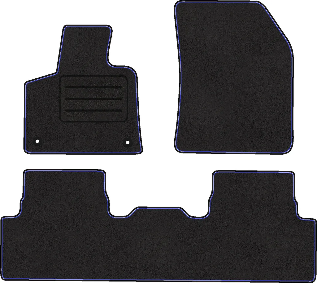Set Tappetini Premium Citroen C5 Aircross Velluto Nero - Nuovo Modello