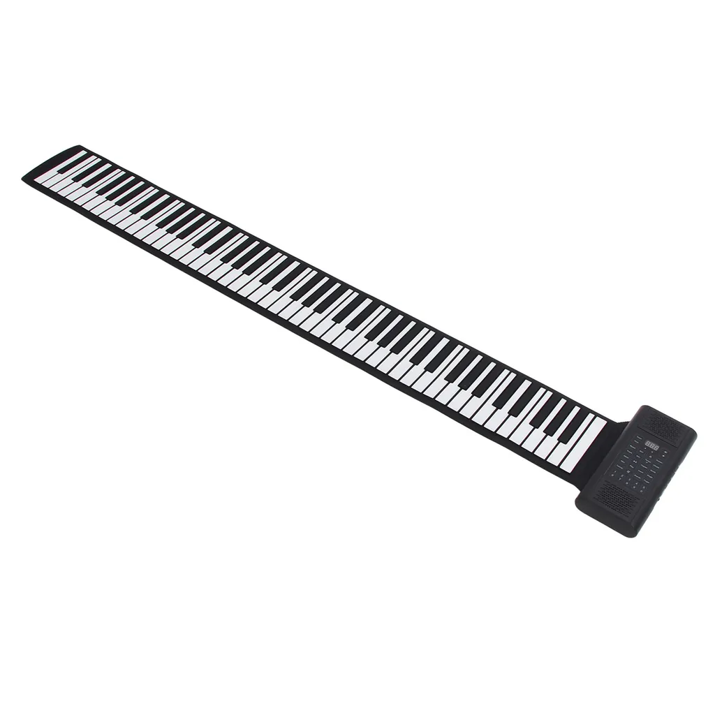 Piano à rouleau à main électronique rechargeable avec affichage LED - 5